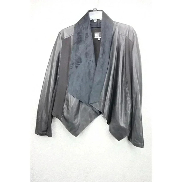 Kut fron the Cloth Jackets & Blazers - Kut from the Cloth Faux Leather & Suede Jacket-Size Large